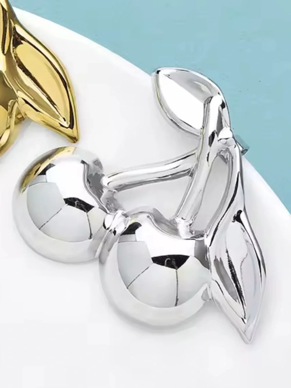 Anthropologie polished silver